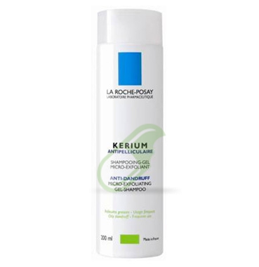 La Roche Posay Linea Kerium Shampoo Gel Micro-Esfoliante Forfora Grassa 200 ml