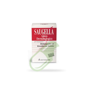 Saugella Linea Rossa Dermatologica Sapone Solido Detergente Idratante 100 g