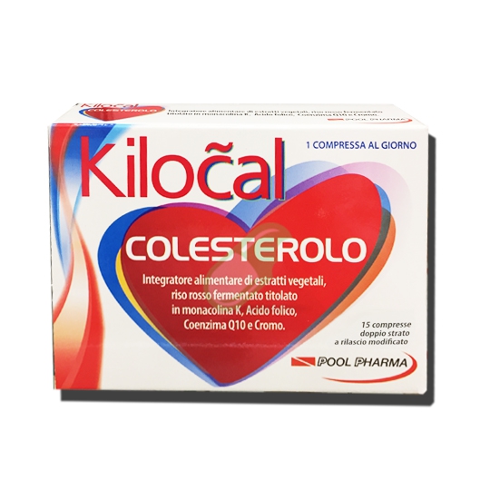 Kilocal Colesterolo Linea Controllo del Colesterolo Integratore 15 Compresse RM