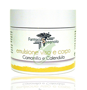 Farmacia Spagnolo Linea Viso e Corpo Camomilla Calendula Emulsione 200 ml