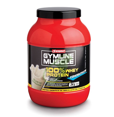 Enervit Sport Linea Gymline Muscle Whey Protein Concentrate 700 g Banana