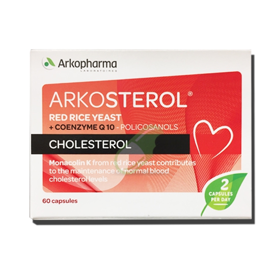Arkocapsule Linea Controllo del Colesterolo Arkosterol Q10 60 capsule