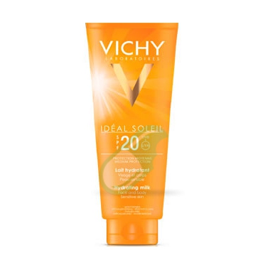 Vichy Linea Ideal Soleil SPF20 Latte Solare Viso e Corpo Protezione Bassa 300 ml