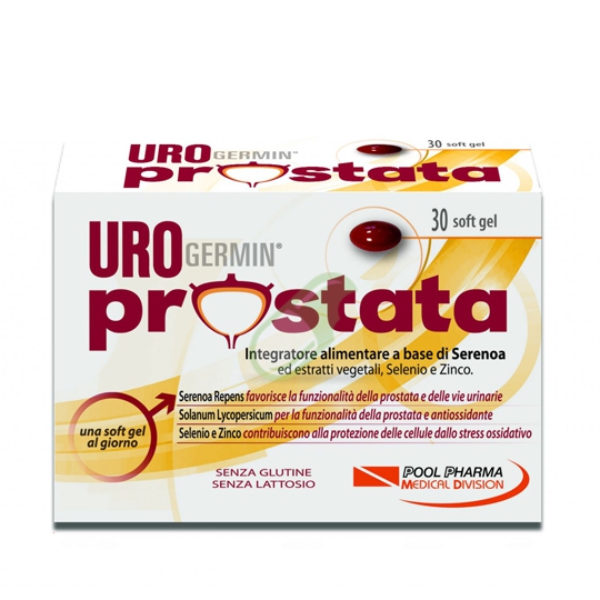 Pool Pharma Linea benessere dell'uomo Urogermin Prostata 30 capsule