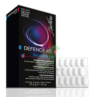BioNike Linea Defence KS Tricosafe 100 Anticaduta  Integratore 30 Compresse