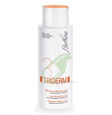 BioNike Triderm Linea Detergenza Quotidiana Doccia Schiuma Riacidificante 400 ml