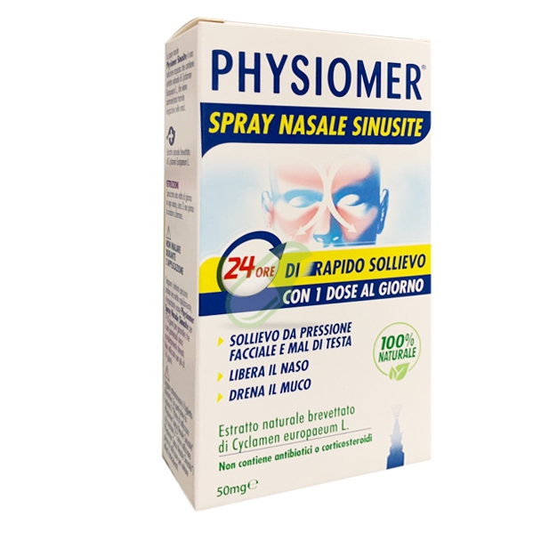 Physiomer Linea Sinusite Physiomer Spray Nasale Sinusite 1 flacone 50 mg.