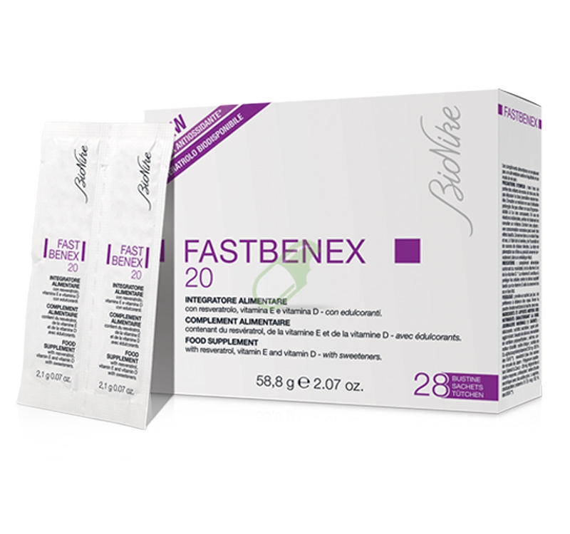 Bionike Linea Antiossidanti Fastbenex 20 Integratore Alimentare 28 Buste