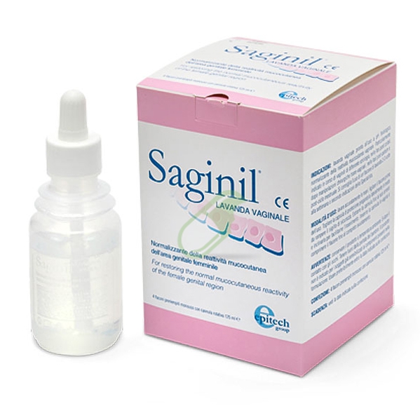 Epitech Linea Ginecologia Saginil Soluzione Vaginale 4 Flaconi 125 ml
