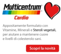 Multicentrum Linea Cardio Integratore Alimentare Benessere Cuore 60 Compresse