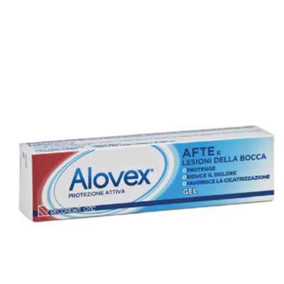 Alovex Linea Protezione Orale Gel Lenitivo Lesioni Mucosa Orale 8 ml