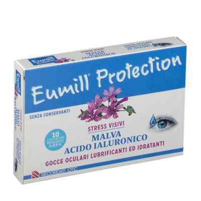 Recordati Linea Benessere Oculare Eumill Protection Gocce 10 Flaconcini Monodose