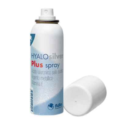 Fidia Farmaceutici Linea Medicazione Hyalosilver Plus Spray 125 Ml