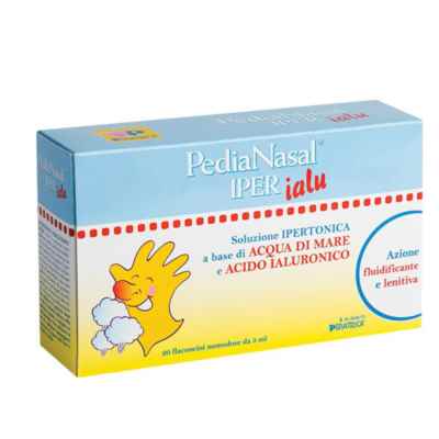 Pediatrica Linea Igiene Naso Pedianasal Iper Ialu 20 flaconcini da 5 ml