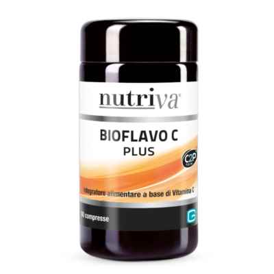 Nutriva Linea Antiossidanti Bioflavo C Plus Integratore 60 compresse