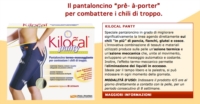 Kilocal Abbigliamento per il Benessere Panty Pantaloncino Blu Taglia L